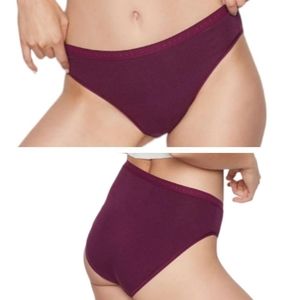 Victoria's Secret Cotton High Leg Briefs Panty Panties Underwear Undies WOMEN'S